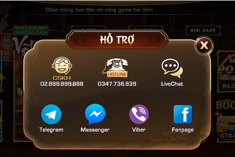 Liên hệ CSKH qua email