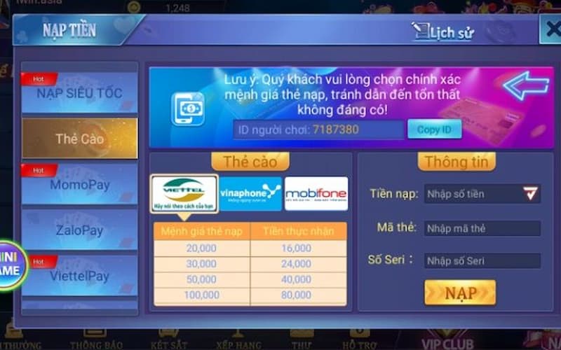 Đa dạng nhà mạng cho khách hàng